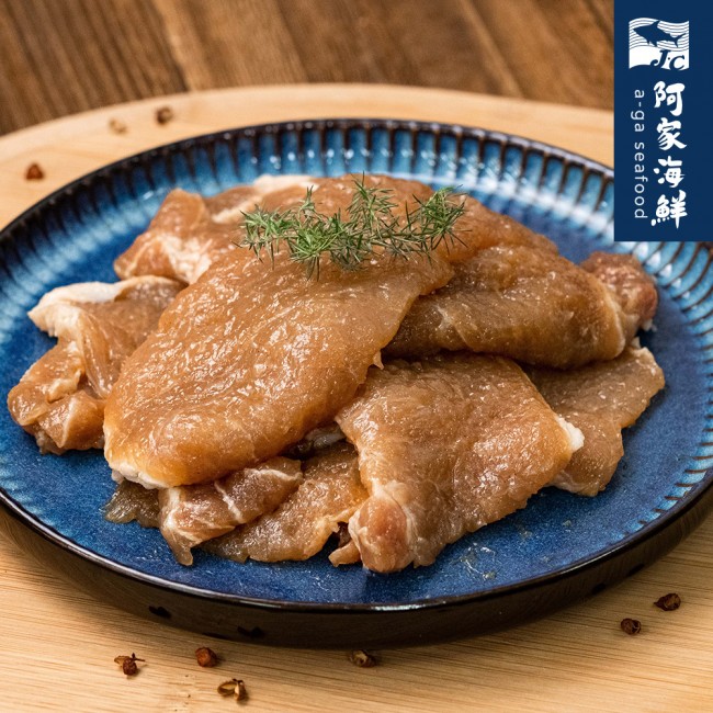 【阿家海鮮】古早味醃里肌肉排300g±10%/包